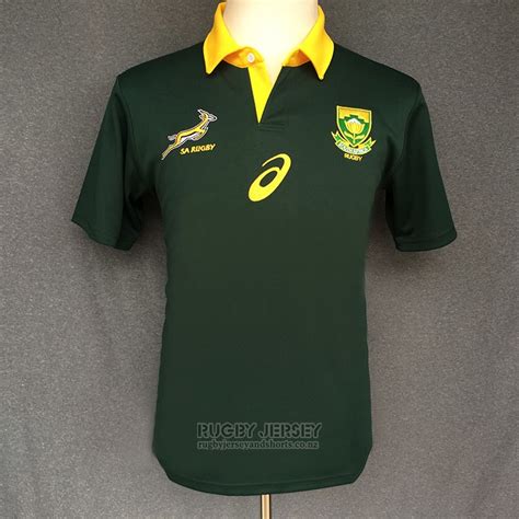 South Africa Rugby Jersey 2017-18 Green | www.rugbyjerseyandshorts.co.nz