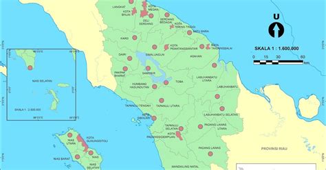 Peta Provinsi Sumatera Utara | Indospasial