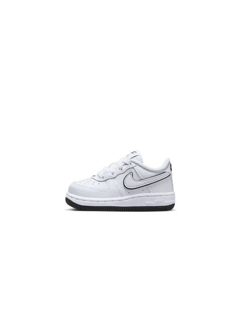 Nike Air Force 2 Low Sneaker Toddlers White Black