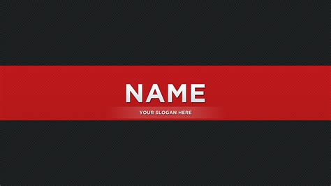 Youtube banner size template