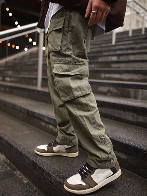 green cargo pants outfit mens - Noelle Granger