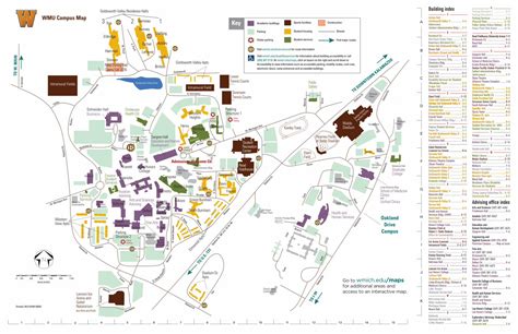 (PDF) WMU Campus Map 3 2 1 Key - Western Michigan University · PDF ...