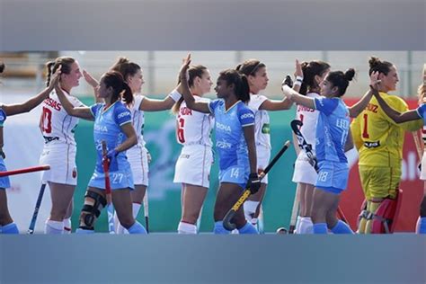 Indian women's team play out 2-2 draw against Spain at 100th ...