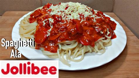 HOW TO COOK SPAGHETTI ALA JOLLIBEE| JOLLIBEE STYLE SPAGHETTI| SPAGHETTI ...