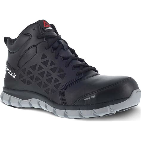 Reebok Sublite Cushion Mid Work Alloy Toe Work Athletic Shoe, RB4142