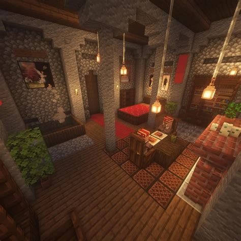 Medieval Castle Interior Design! : Minecraftbuilds | Minecraft interior ...