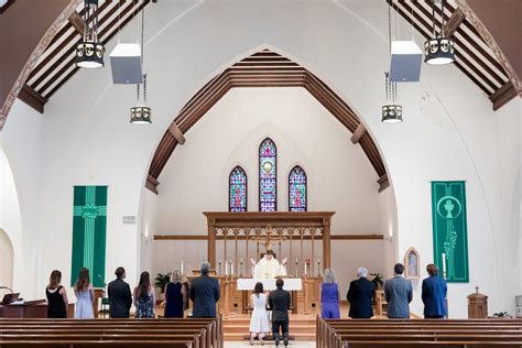 Taylor & Lauren | A Small Wedding Ceremony at Blessed Sacrament Church ...