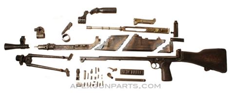 Bren Mark III Parts Kit w/ Cut Receiver Pieces, .303 British, *Good*