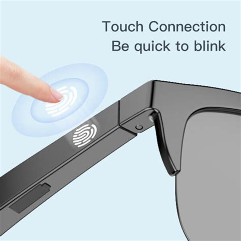 ClearviewX Bluetooth Smart Glasses with Open-Ear Stereo Headset for Music and Calls - TruTronica