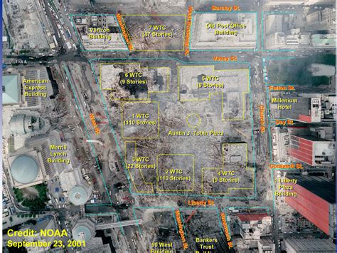 File:World Trade Center Site After 9-11 Attacks With Original Building Locations.jpg - Wikipedia ...