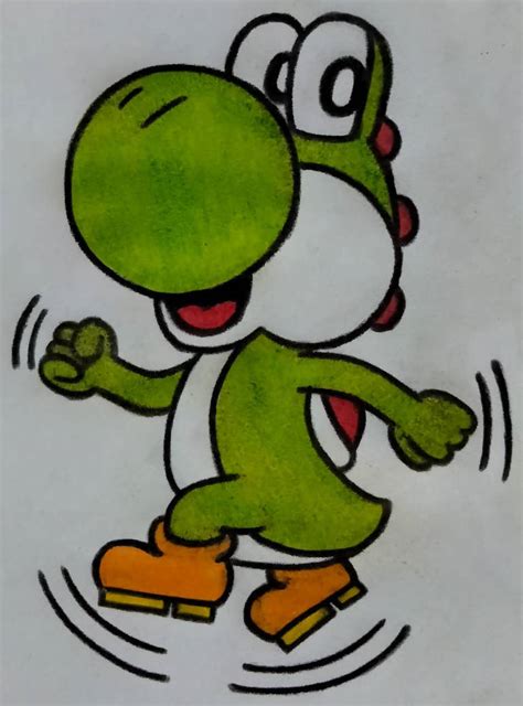 Yoshi: Flutter Jump by Pigman39 on DeviantArt