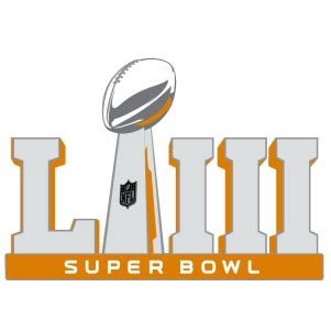 Super Bowl logo 2020 vector image