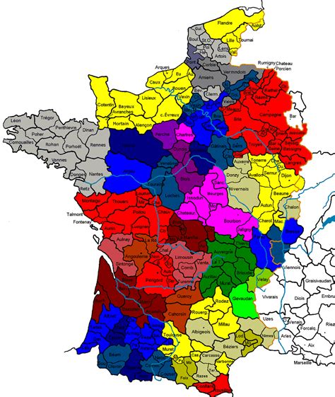 Regions of Medieval France