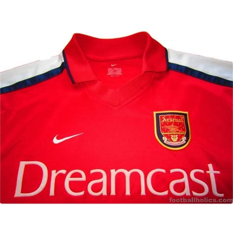 2000-02 Arsenal Home Shirt