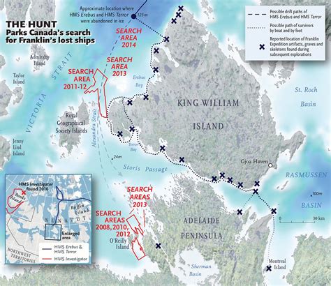 Roald Amundsen Northwest Passage Route