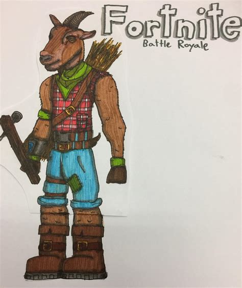 A Fortnite Goat Skin Concept. : r/FortNiteBR