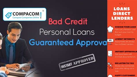 Guaranteed personal loans for bad credit direct lenders - MarettaKaiya