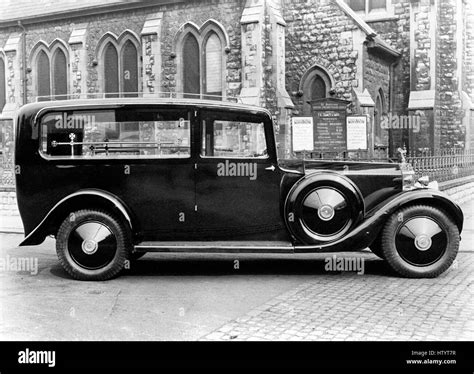 British hearse Black and White Stock Photos & Images - Alamy