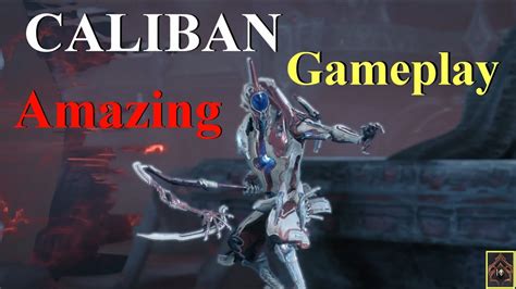 Warframe CALIBAN first gameplay - YouTube