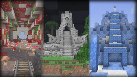 15 Structure and Dungeon Mods (Minecraft Mod Showcases) - YouTube