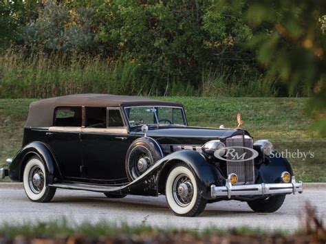 1935 Packard Eight Convertible Sedan Value & Price Guide