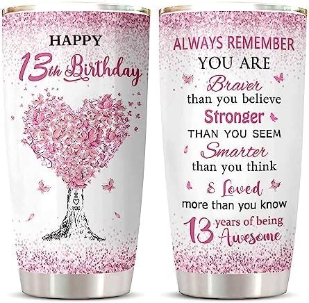 Amazon.com | 13th Birthday Gifts for Girls, Happy 13th Birthday Gift ...