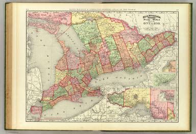 Ontario. / Rand McNally and Company / 1897