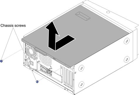 Removing the side cover | System x3100 M5 | Lenovo Docs