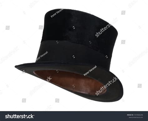 Black Vintage Top Hat Isolated On Stock Photo 1010566246 | Shutterstock