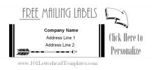 Free Mailing Labels