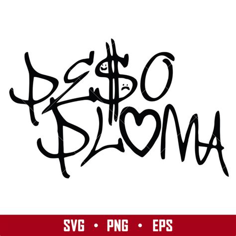 Peso Pluma Logo Svg, Peso Pluma Clipart, Peso Pluma Silhoutt | Inspire ...