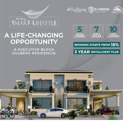 Gulberg Greens offers Villas on instalments - Ghandhara Estate