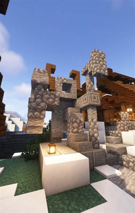 Nordic Viking Warrior Statue Minecraft Map