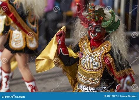 Diablada Dancers at the Oruro Carnival in Bolivia Editorial Photography ...