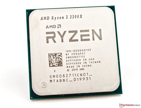 AMD Ryzen 3 3300X Processor - Benchmarks and Specs - NotebookCheck.net Tech