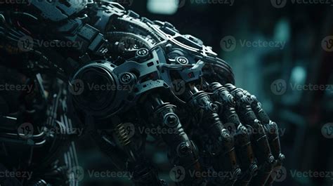 robot arm , AI Generated 26205414 Stock Photo at Vecteezy