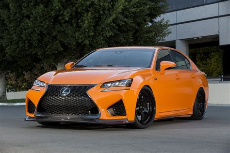 lexus, Gs f, Cars, Sedan, Orange, Modified, Sema, 2015 Wallpapers HD ...