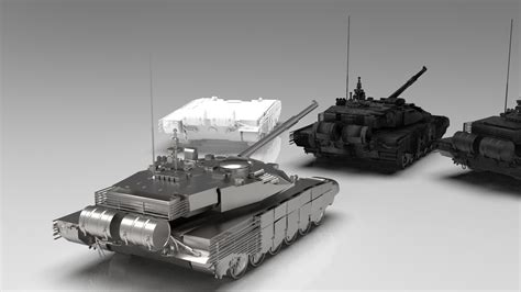 ArtStation - T-90MS | Game Assets