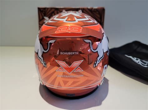 Max Verstappen helmet, 1/2 scale, Belgian GP 2021, RedBull ...