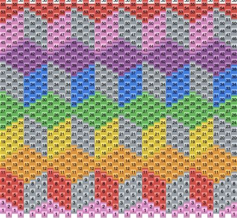 3D BLOCK PATTERN Pony Bead Patterns | Misc Kandi Patterns for Kandi Cuffs