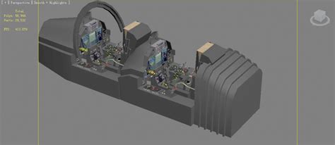 F15ex Cockpit 3D - TurboSquid 2144282