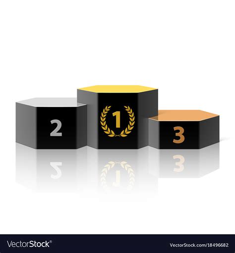 Winners podium Royalty Free Vector Image - VectorStock