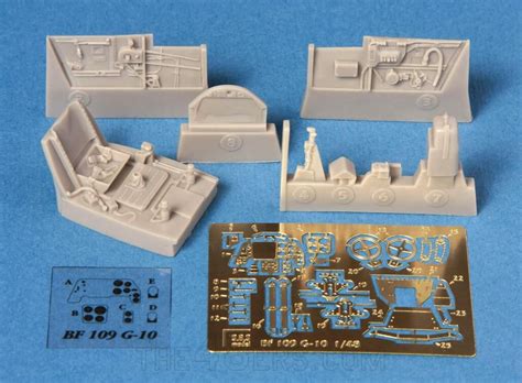 Bf-109G-10 cockpit set