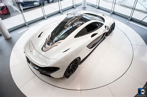 White McLaren P1 in Greenwich, Connecticut - GTspirit