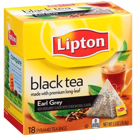 Lipton Earl Grey Black Tea Pyr - Walmart.com - Walmart.com