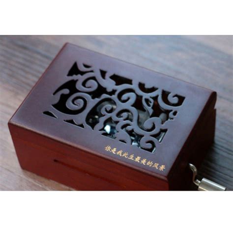 PO Choose your music and engraving music box, Hobbies & Toys, Music ...