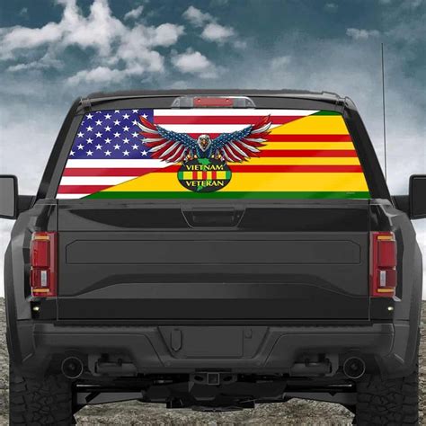 Vietnam Veteran Eagle Rear Window Decal TRL1104CD - Flagwix in 2022 | Rear window decals, Window ...