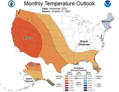 U.S. climate outlook for November 2023 | NOAA Climate.gov