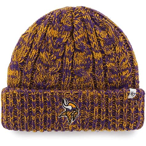 Women's Minnesota Vikings '47 Purple Prima Cuffed Knit Hat - NFLShop.com