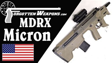 MDRX Micron: A Truly Tiny SBR Bullpup - History of Weapons & War